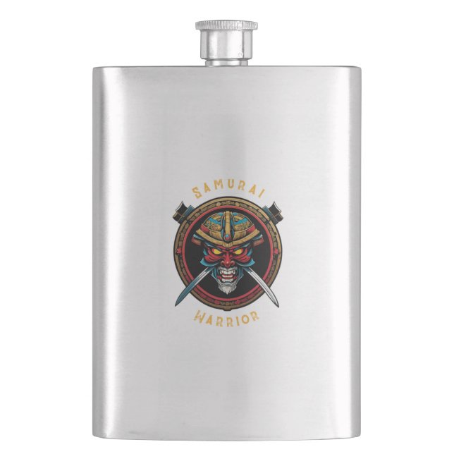 Cantil Samurai Warrior Flask (Frente)