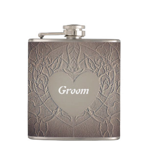Cantil Sandy Rosa Groom Flask