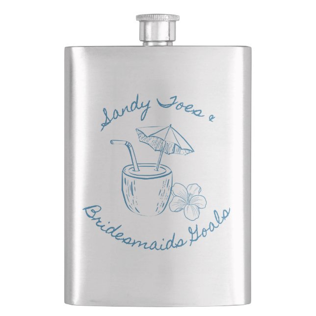 Cantil Sandy Toe & Bridesmaids Goals Festa de Despedida d (Frente)