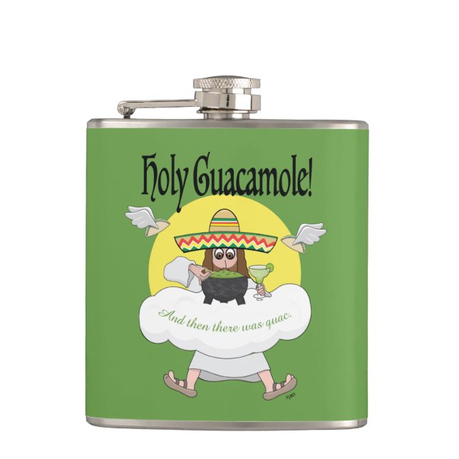 Cantil Santa Guacamole Flask (Frente)