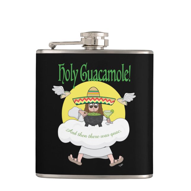 Cantil Santa Guacamole Flask (Frente)