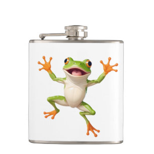 Cantil Sapo Feliz Brincadeira Jumping No Ar