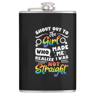 Cantil Saudação à Garota Orgulho Lésbico LGBT Camiseta G