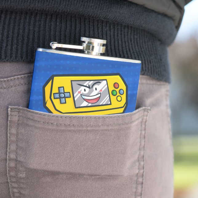 Cantil Saudação de Dia de os pais Portátil Amarelo Engraç (In loco)