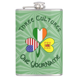 Cantil Scot Lion Irish American Flag Shamrock Personalize