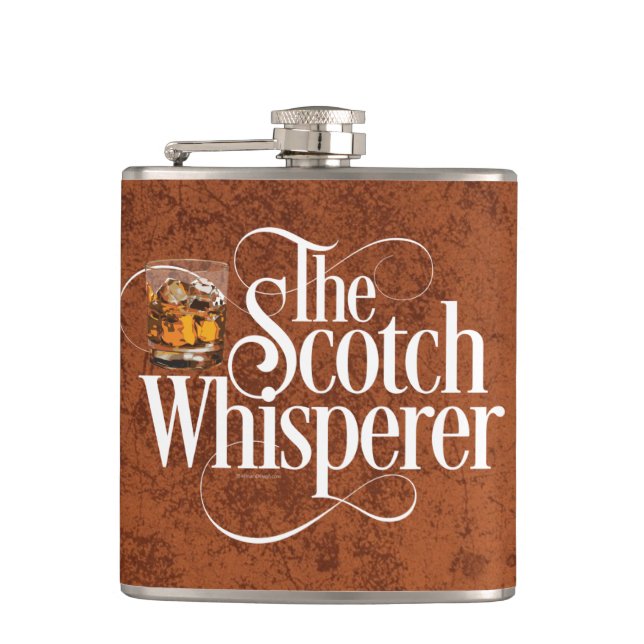 Cantil Scotch Whisperer Hip Flask (Frente)