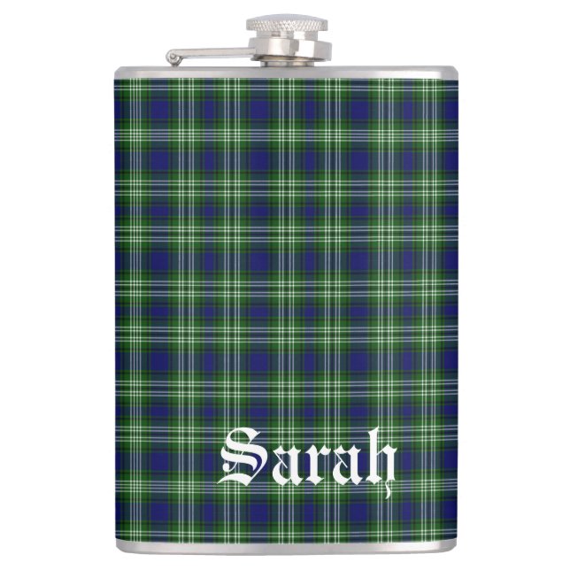 Cantil Scotland Tweedside District Tartan Personalizado (Frente)