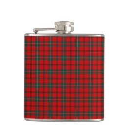 Cantil Scott Clan Tartan Bright Red e Xadrez Verde