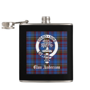 Cantil Scottish Clan Anderson Crest & Tartan