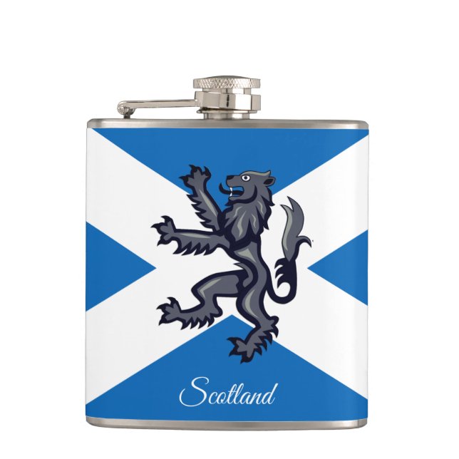 Cantil Scottish Flag & Lion, feriado na Escócia/fã despor (Frente)