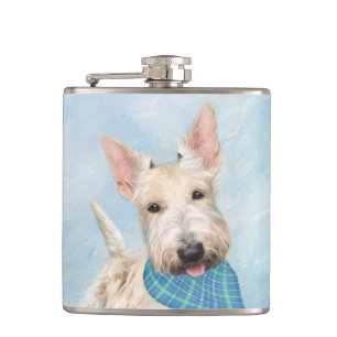Cantil Scottish Terrier Wheaten Dog Painting