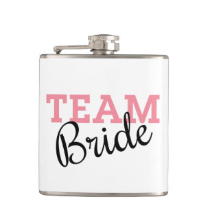 Cantil Script Cor-de-rosa do Team Bride
