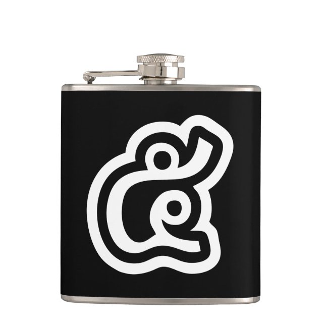 Cantil Script Tailandês Número 5 / Cinco / ๕ (Haa/Ha) (Frente)