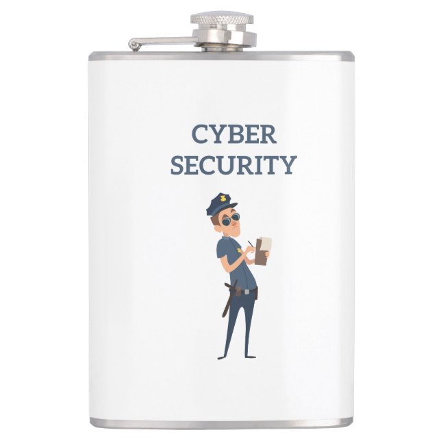 Cantil Segurança cibernética: o policial Legal sobre patr (Frente)