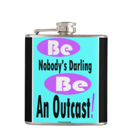 Cantil Seja ninguém garrafas querida de um preto de 6