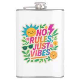 Cantil Sem Regras Apenas Vibes - Gradiente Neon Kawaii-Pu
