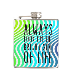 Cantil Sempre olhe para o lado brilhante da vida