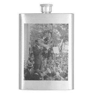 Cantil Sen. Robert Kennedy Campaigning para Presidente do