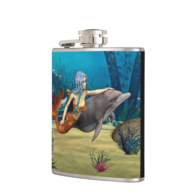 Cantil Sereia com golfinho (Esquerda)