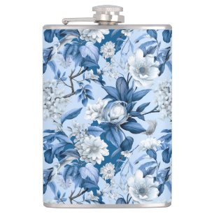 Cantil Série Chinoserie Azul e Branco Design 3
