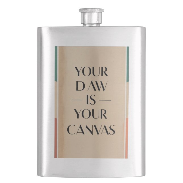 Cantil Seu DIA É Sua Canvas (Frente)