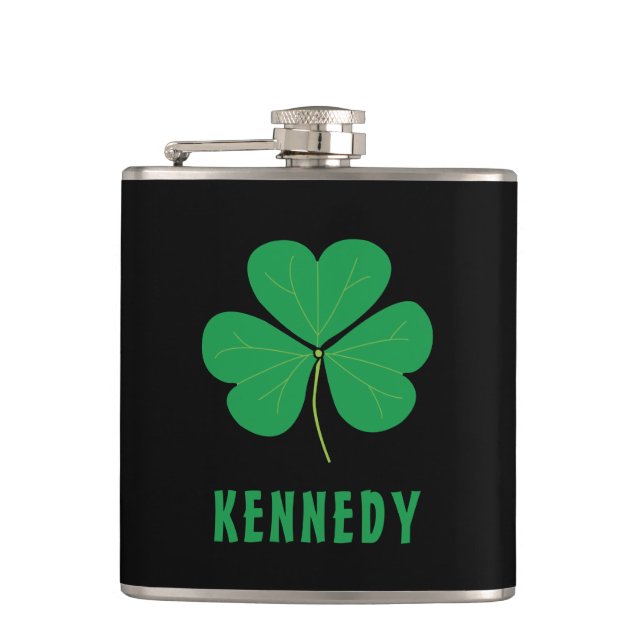 Cantil Shamrock Green Clover Ireland Celular Irish Name (Frente)