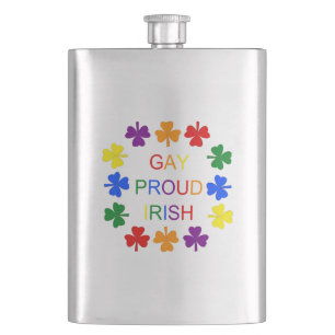 Cantil Shamrocks irlandeses LGBT Gay orgulhosos
