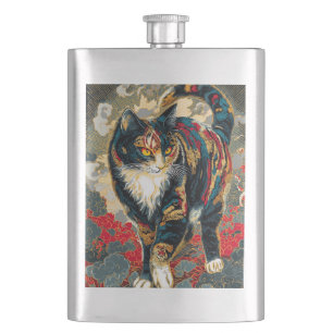 Cantil Sharaku Style Kabuki Lucky Cat