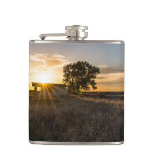 Cantil Shed Colorado Sunset Flask Abandonado