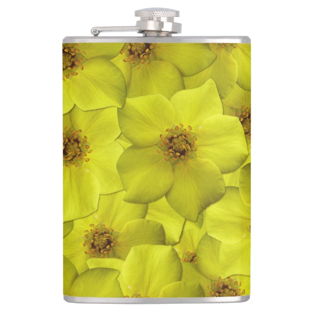 Cantil Shrubby Cinquefoil Padrão Sem Costura (Frente)