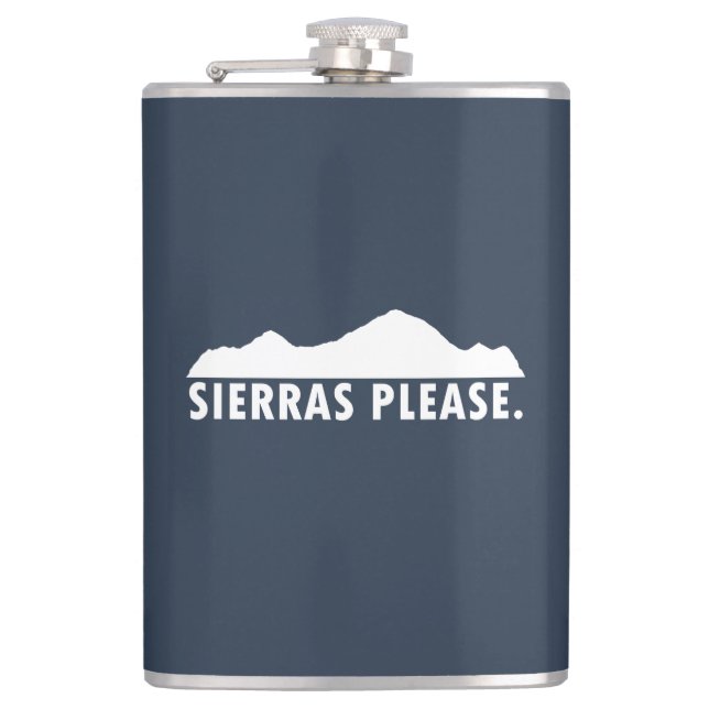 Cantil Sierras Por Favor Flask (Frente)
