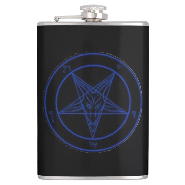 Cantil Sigil de Baphomet (AZUL) (Frente)
