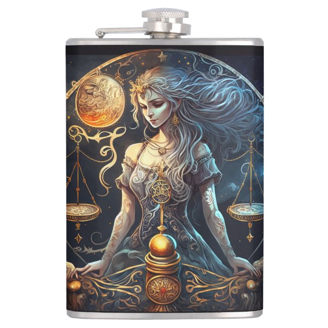 Cantil Signo de Libra no Zodíaco (Frente)