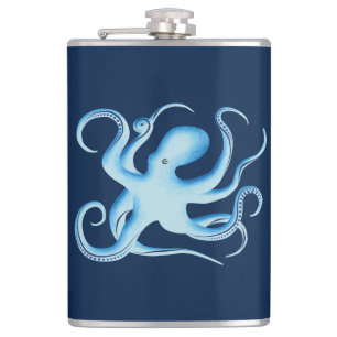 Cantil Silhueta vetorial de polvo azul