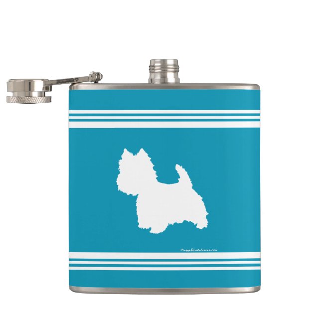 Cantil Silhueta Westie (Aberto)