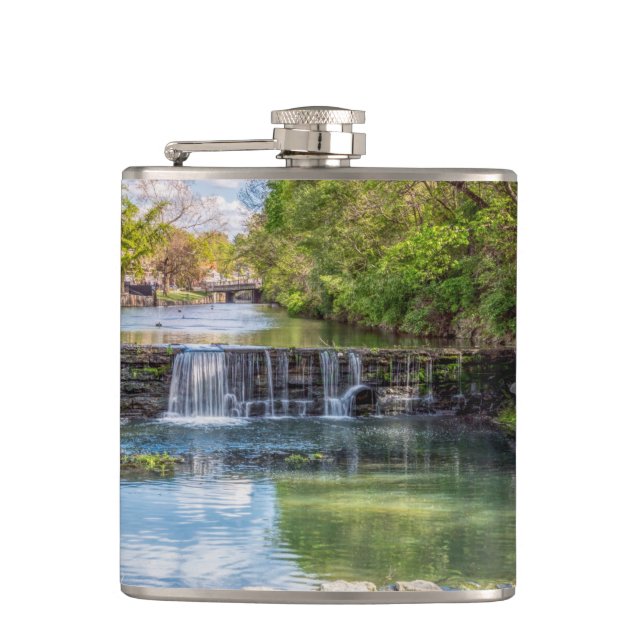 Cantil Siloam Primavera Sager Creek Waterfall Flask (Frente)