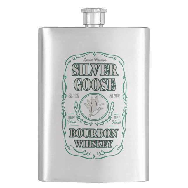 Cantil Silver Goose Bourbon Whkey (Frente)
