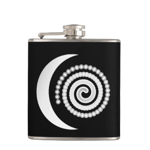Cantil Silver Moon Spiral a preto
