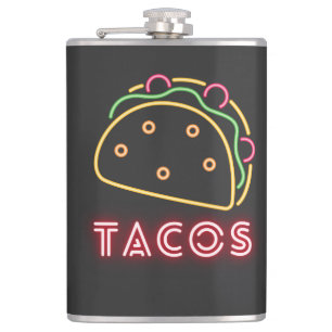 Cantil Símbolo de Tacos Neon