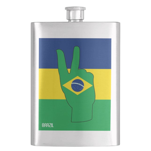 Cantil Símbolo de vitória do Brasil Patriótico (Frente)