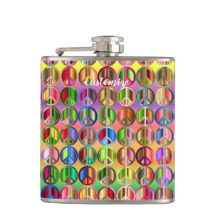 Cantil símbolos de paz hippie groovyThunder_Cove