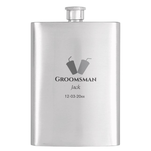 Cantil SIMPLE MINIMAL adicione seu nome presente personal (Frente)