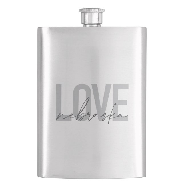 Cantil Simples, legal, moderna design de Amor de Nebraska (Frente)