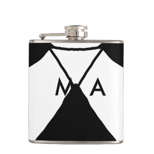 Cantil Simples monograma adicione seu nome com letra míni