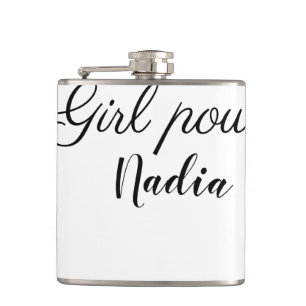 Cantil simples poder feminino minimal adicionar nome text