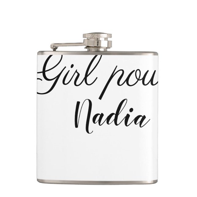 Cantil simples poder feminino minimal adicionar nome text (Frente)