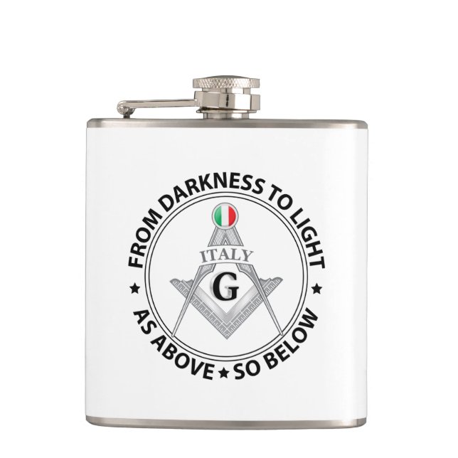 Cantil sinal da maçonaria italiana (Frente)