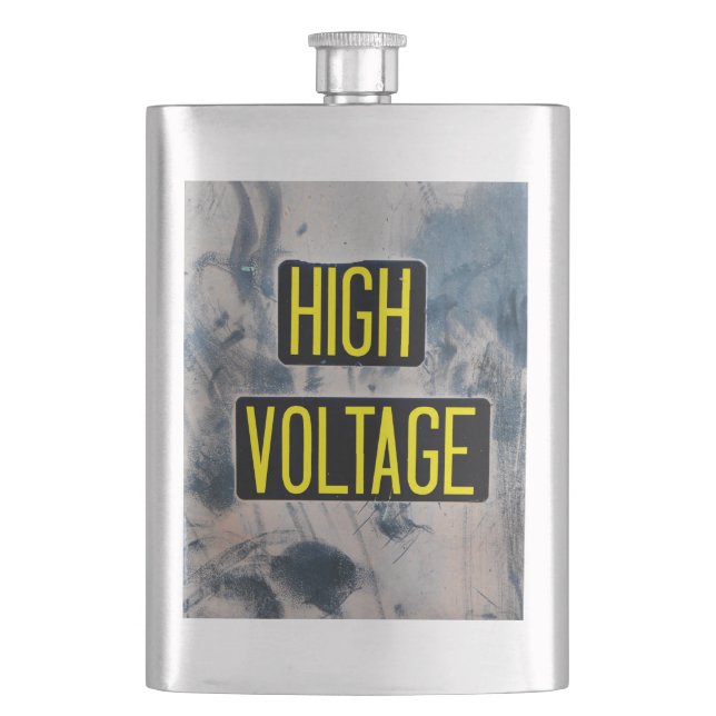 Cantil Sinal de aviso de alta tensão - FUNNY (Frente)