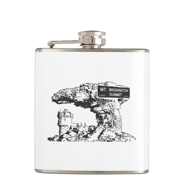 Cantil Sinal de Cimeira do Mt. Washington (Frente)