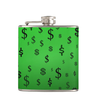 Cantil Sinal de Dólar Verde Dinheiro